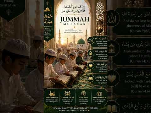 अल्लाह के ज़िक्र की तरफ | Juma kareem 🤲🏻 | #juma #allah #zikrallah #shorts