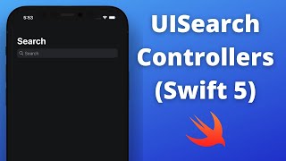 UISearchController in Swift 5 (Search Bar, Swift 5 Xcode 12) -2023 - iOS for Beginners