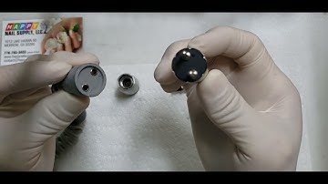 How to open and put back Kupa KP60 Newer Model handpiece nail drill