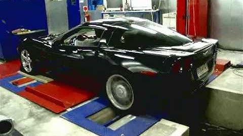 APS Twin Turbo C6 Corvette Dyno