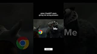 When ChatGPT Fails… Back to Google We Go 😂
