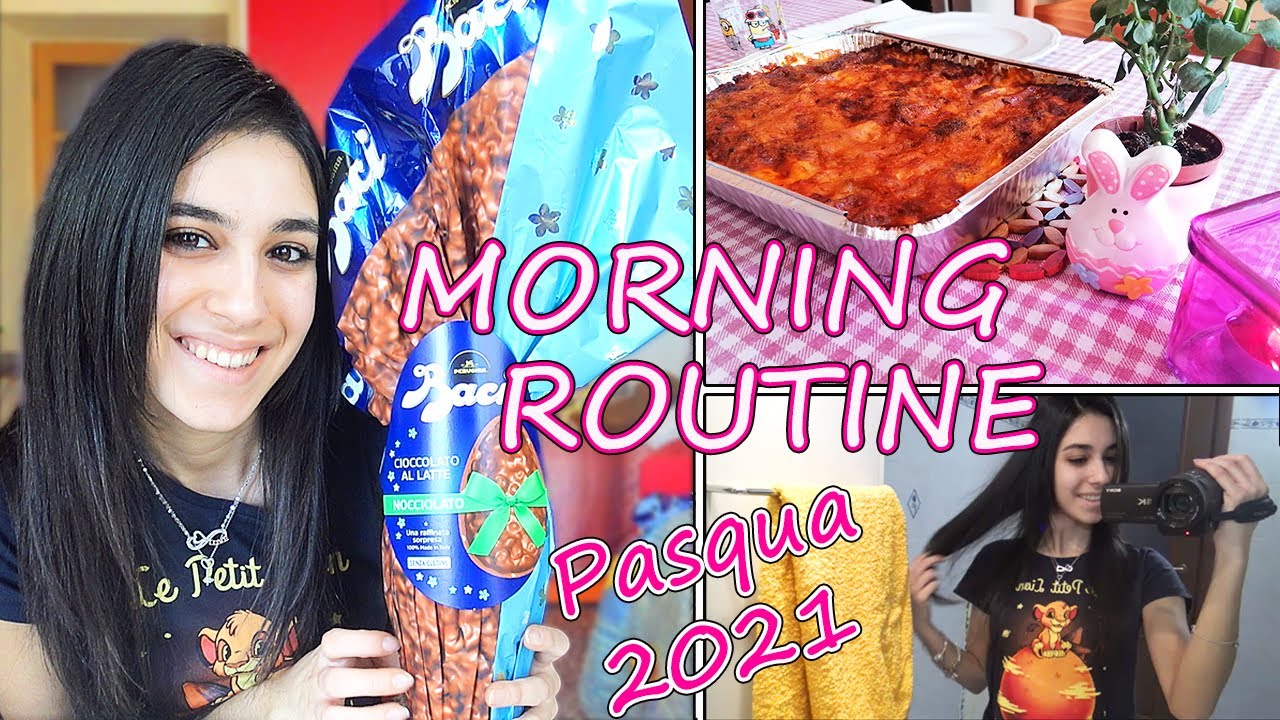 MORNING ROUTINE IN VACANZA!! PASQUA 2021 - Tina Official Channel