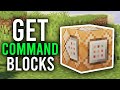 How To Get Command Block In Minecraft (Easy) | Minecraft Command Block Tutorial