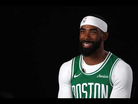 Mike Conley's First Media Day As A Celtic ☘️