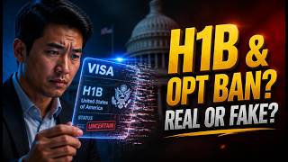 H1B &amp; OPT BAN? [The Brutal Truth About the New Visa Bill] 🇺🇸