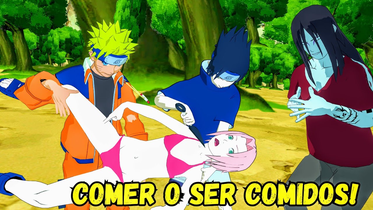 EL EXAMEN DEL HAMBRE! (naruto uzupapis ep.9)