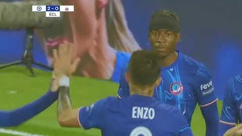Chelsea 2-0 Servette Madueke 76' goals. UEFA Europa Conference League 202425