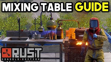 *BEST* Rust Console Edition - Mixing Table, Teas, Berries GUIDE - Cultivator Farming 2.0 UPDATE