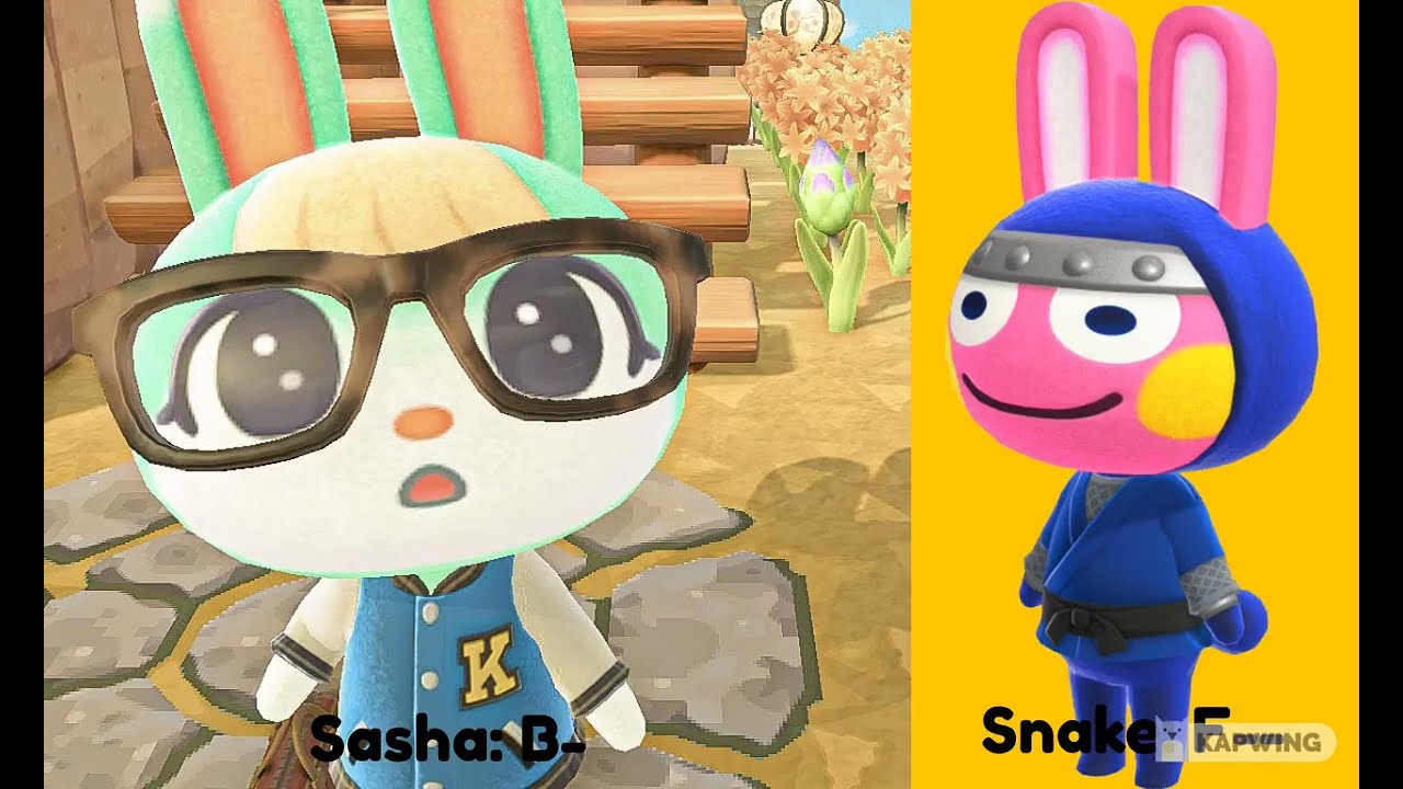 Rating The Rabbit Villagers In Animal Crossing: New Horizons