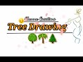 Easy Tree Drawing for kids..|| Simple Tree Drawing..|| Drawing for kids easy..