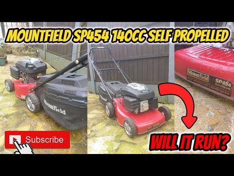 Mountfield SP454 140cc Self Propelled Petrol Lawnmower Will It Run? #SHORTS