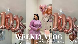 VLOG : IT’S MY 24th BIRTHDAY ! DINNER DATE, BRAAI, CELEBRATING 100K & MORE ! ?