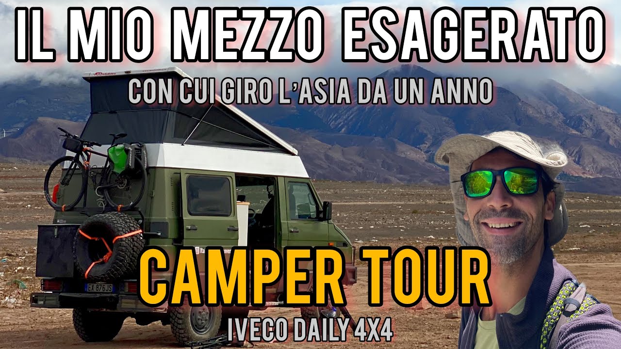 TOUR MINI CAMPER VAN 4x4: Iveco Daily ex Carabinieri
