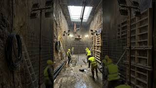 We Built a Secret Underground Luxury Bunker From Scratch 😱🕳️#bunker #construction #timelapse