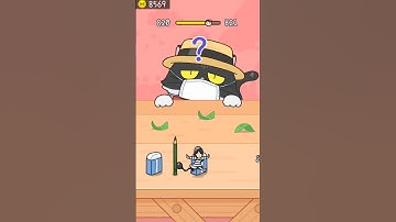 white black and prisoners garb HIDE AND SEEK LEVEL 820 || Cat Escape Infinity || #hide #shortvideo