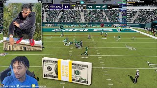 FlightReacts CRAZY INTENSE DOWN TO WIRE $10k Madden 24 Wager Against Blou!