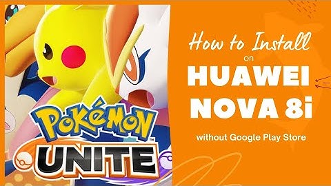 Install POKEMON UNITE without Google Play Store