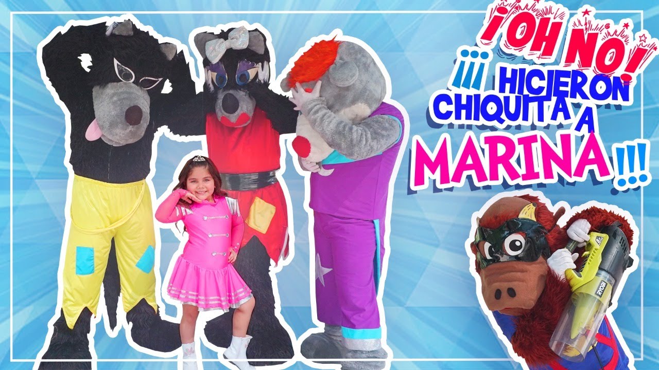 Hicieron chiquita a Marina | Transformación | Capitán Banana | Tiempo Mágico