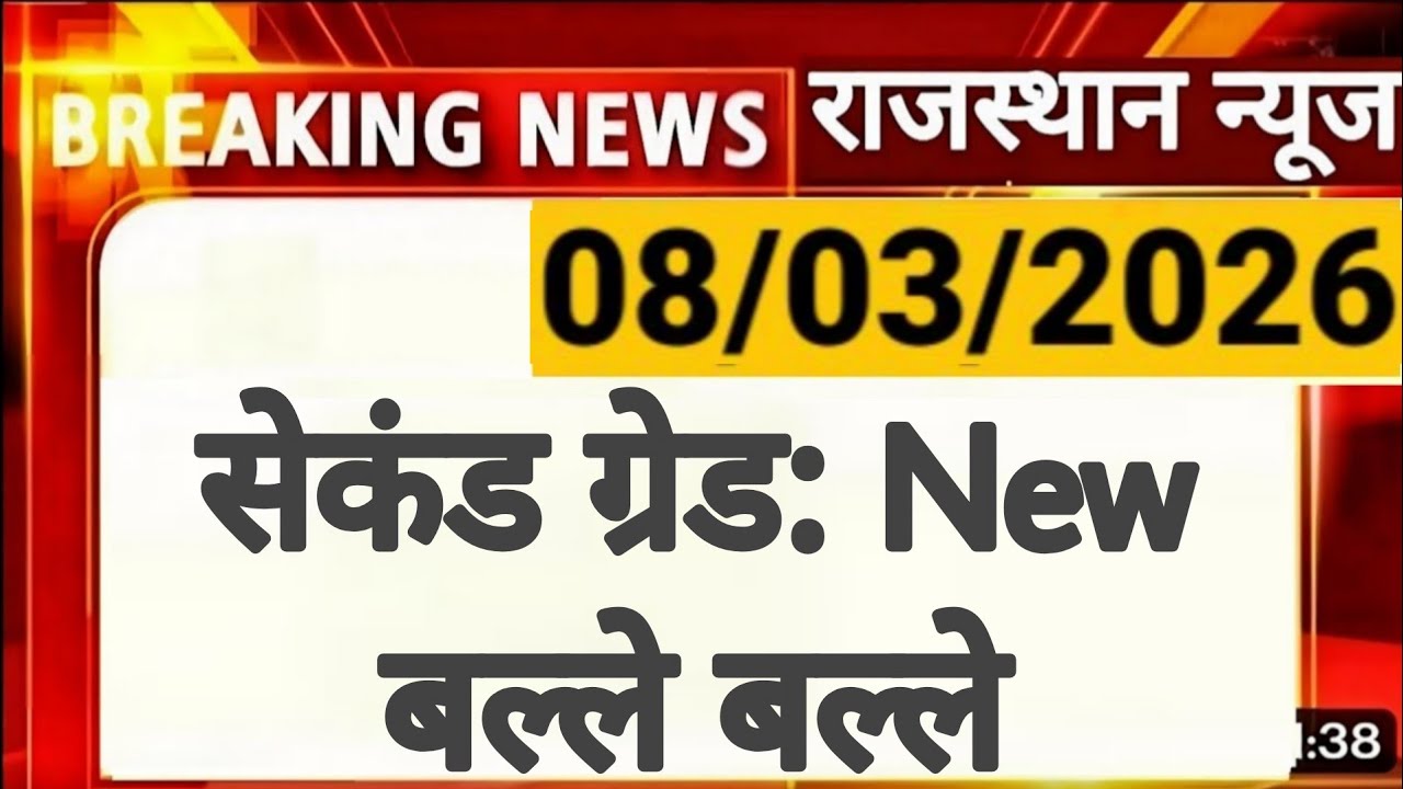 RPSC 2nd Grade 2026 | शिक्षा मंत्री Madan Dilawar | New 2nd grade | RPSC REET RSSB 