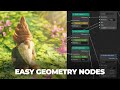 Blender 2.92 GEOMETRY NODES for BEGINNERS: Procedural Environment