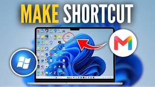 How To Make Gmail Shortcut On Desktop