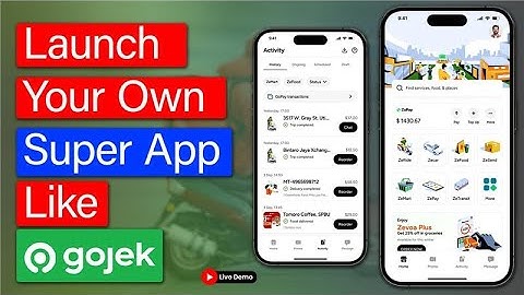 Gojek Clone - Launch Your Own Super App like Gojek in 2025 [Live Demo]