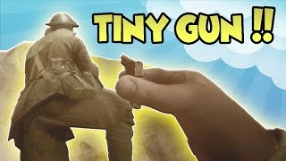 KOLIBRI TROLL - TINY GUN !!! [ Battlefield 1 best trolls , sidecar fun ]