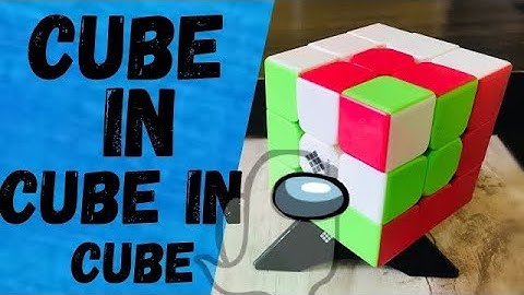 Learn cube in cube in cube pattern in hindi in 1 minute Rubik