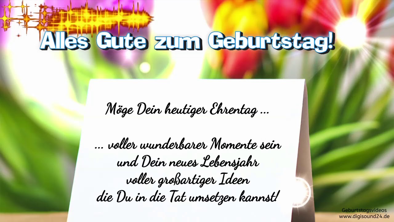 Geburtstagslied, Geburtstagswünsche, WahatsApp, lustig, Geburtstagsgrüße, Geburtstagsvideos