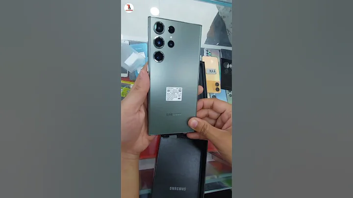 S23 Ultra unpack beauty #unboxing #firstlook #green #techlearner #youtubeshorts #samsung  #galaxy