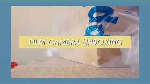[unboxing] Film Camera 📷 | Canon Eos Elan IIe (aka EOS 50e/55)