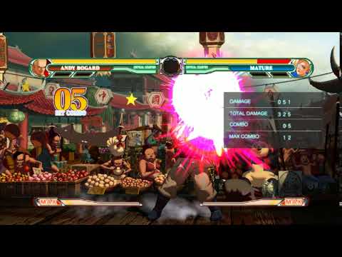 KOF XII: Andy Counter-Hit HP combo