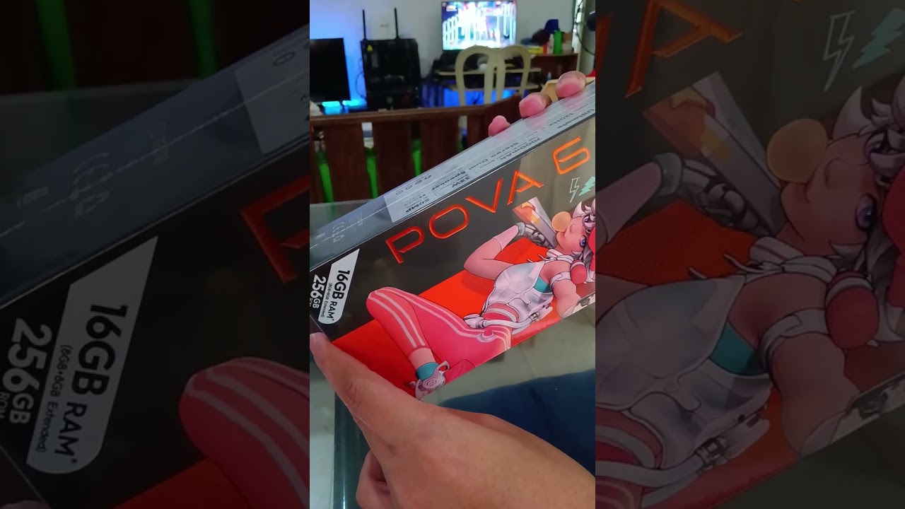 unboxing tecno pova 6 neo