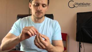 Acoustic Guitar Maintenence - Replacing The Saddle