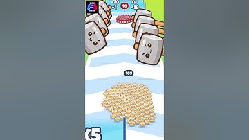 FOOD RUN - GAME ANDROID,IOS MOBILE | GAMEPLAY ANIMATION #SHORTS ( PART 4 )🍔🌭🥪🔥