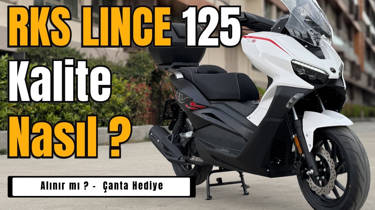 RKS LİNCE 125 | Çanta Ruhsata İşli Alınır MI ?