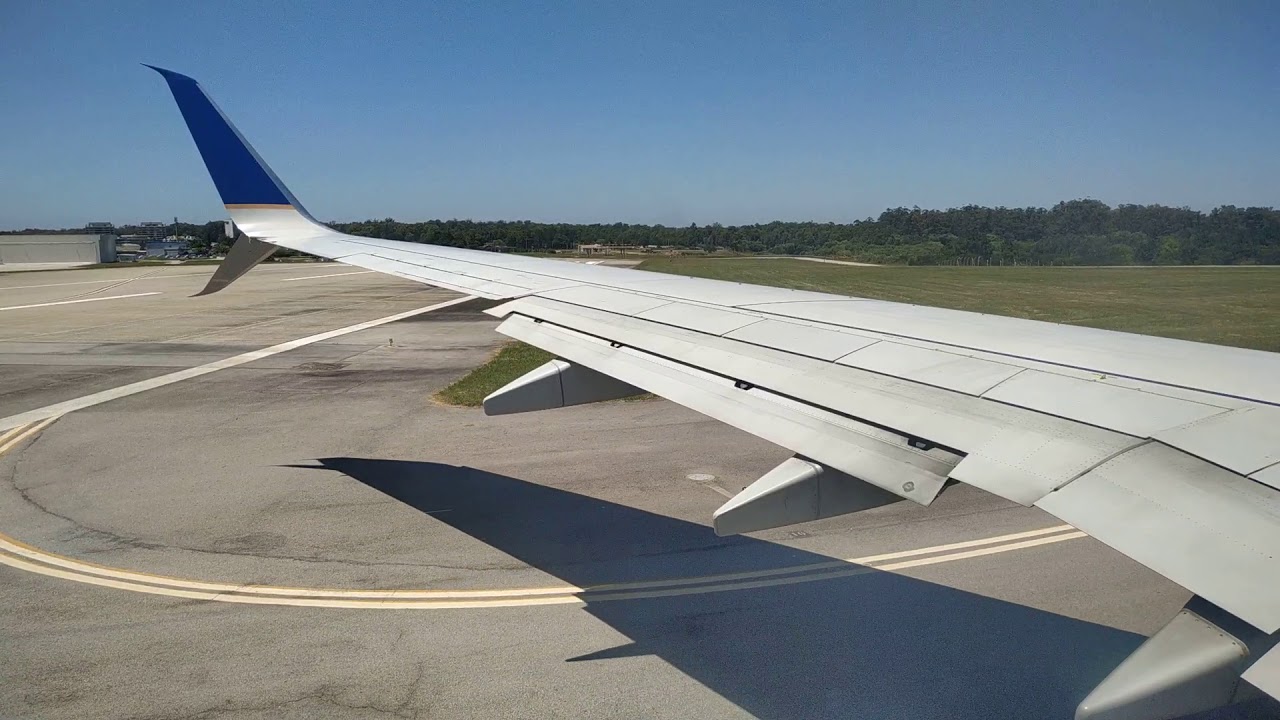 Emocionante despegue en Montevideo Boeing 737 800 de Copa Airlines!