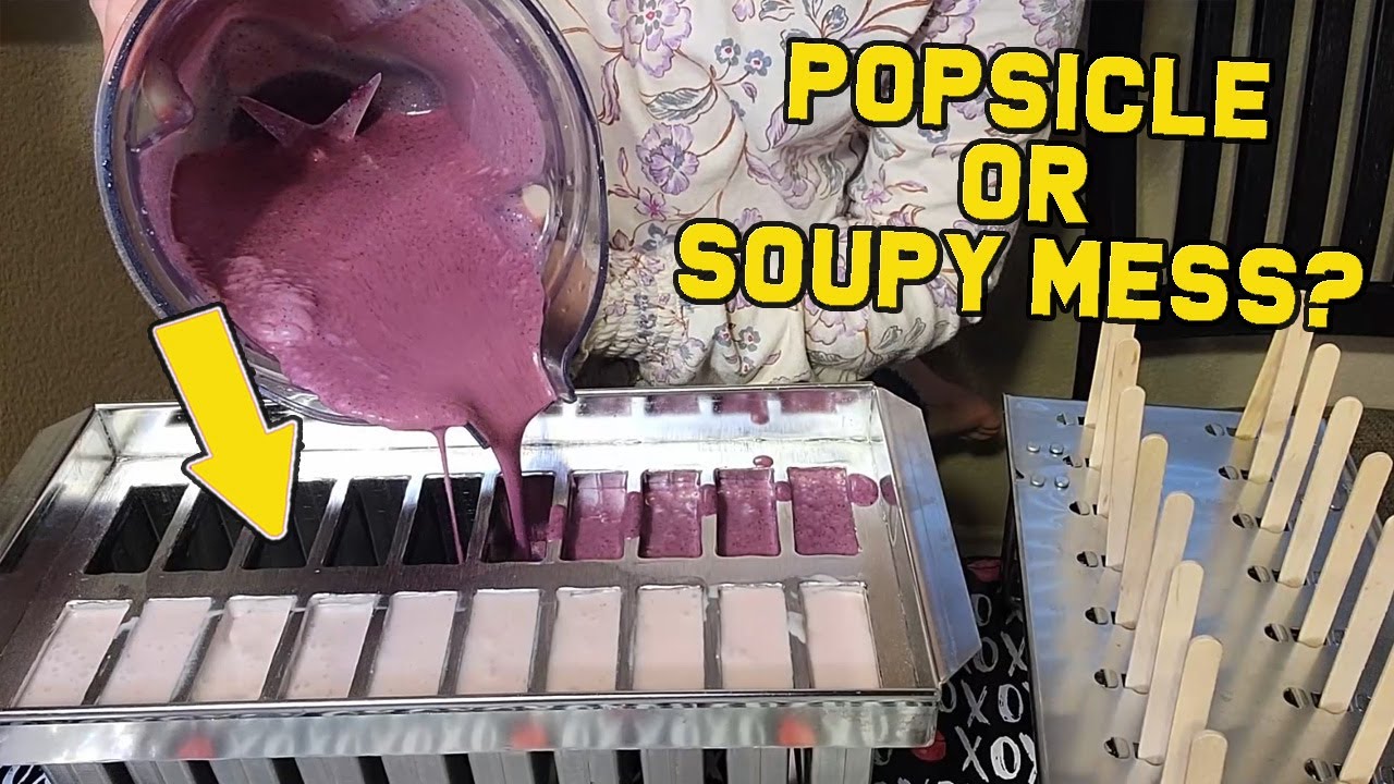 Обзор формы для мороженого и эскимо из нержавеющей стали с крышкой и держателем для палочек, на о...