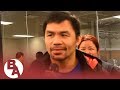 Pacquiaos visit to canada promotes philippine basketball league