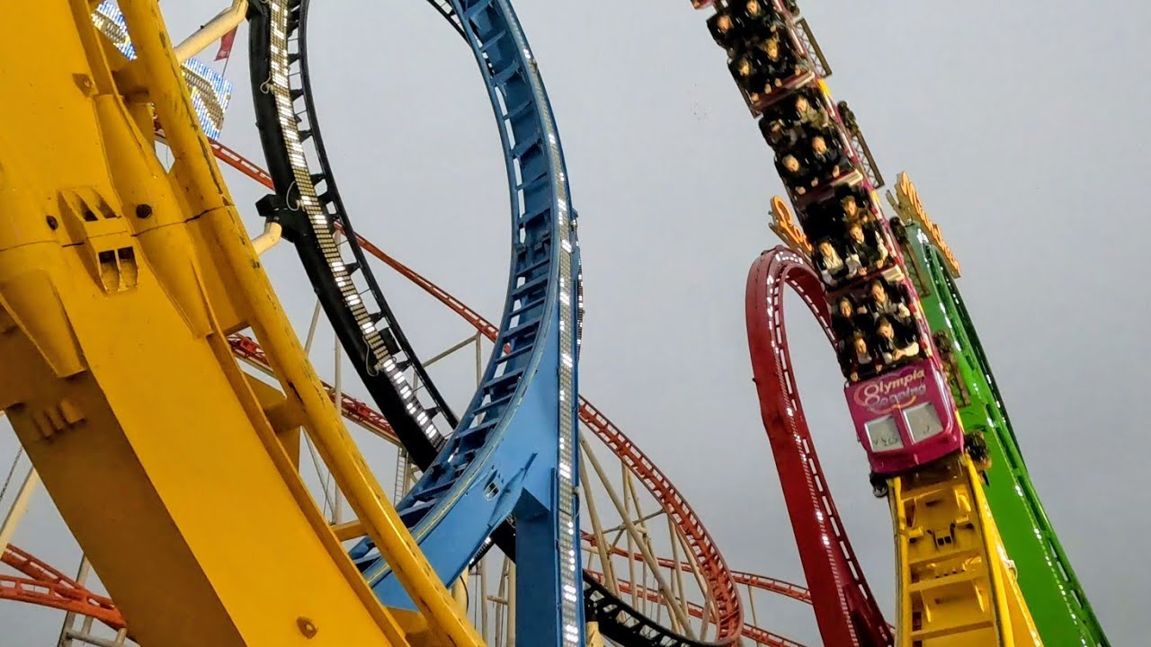 Größte transportable Achterbahn der Welt! 