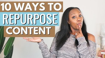 Create Content Quickly! 10 WAYS to REPURPOSE Content on Social Media (+ Increase TRAFFIC!)