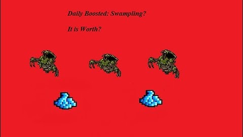 Tibia 2023 Daily Boosted: Swampling