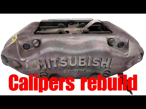 DIY: 3000GT VR4 caliper rebuild + brake fluid bleed/flush
