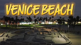 Venice Beach - Scenic Views (Drone Video 4k)