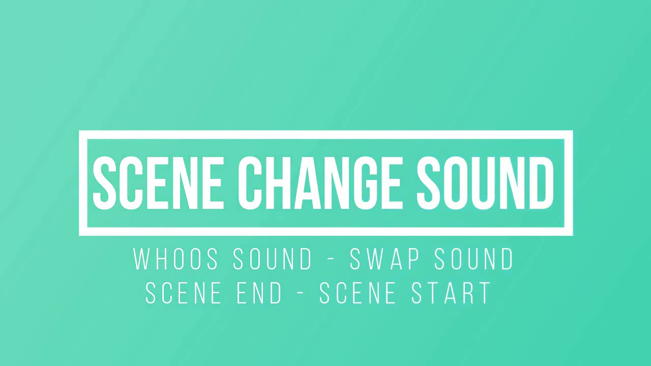 Royalty Free scene change sound | Scene Drop Sound | Scene Start Sound | Whoos Sound | swap sound