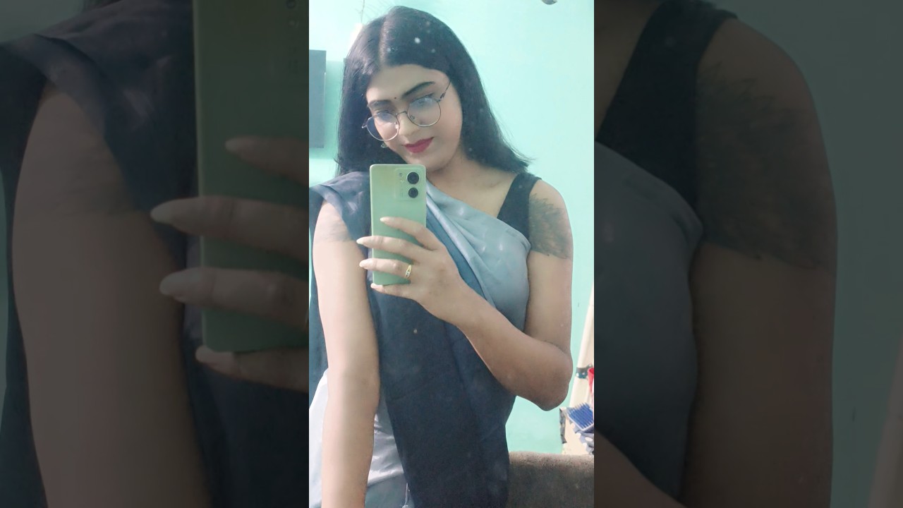⁣male to female,crossdressing in saree,boy to girl crossdressing, #boytogirl #cross #transgender