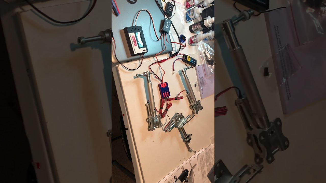 Phoenix Model A-26 Electric Retracts Demo