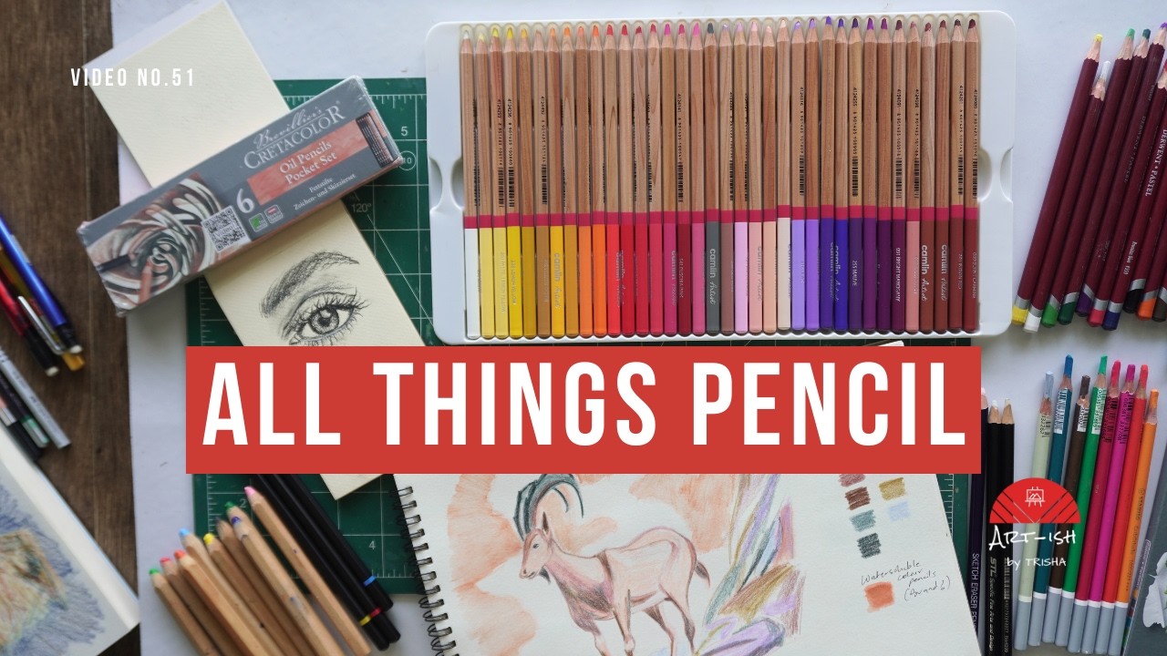 From Graphite to Charcoal | Coloured, Oil & Soft Pastel Pencils | Beyond an Art Haul
