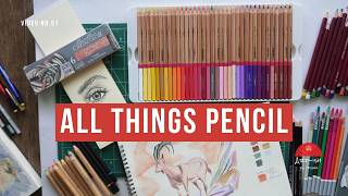 From Graphite to Charcoal | Coloured, Oil & Soft Pastel Pencils | Beyond an Art Haul screenshot 3