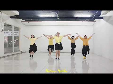 Hatimu Hatiku Line Dance (K Sherrina Raymond) Demo by S&Q Hotclass